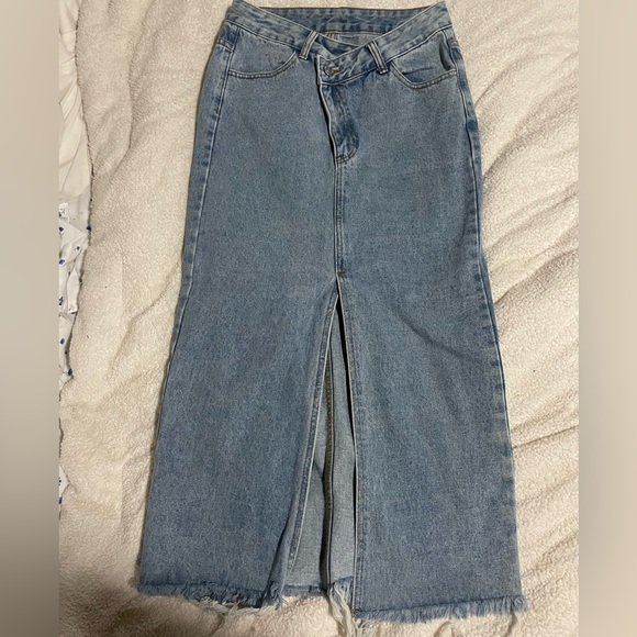 Amazon Dresses & Skirts - Long Jean skirt - size small - never worn